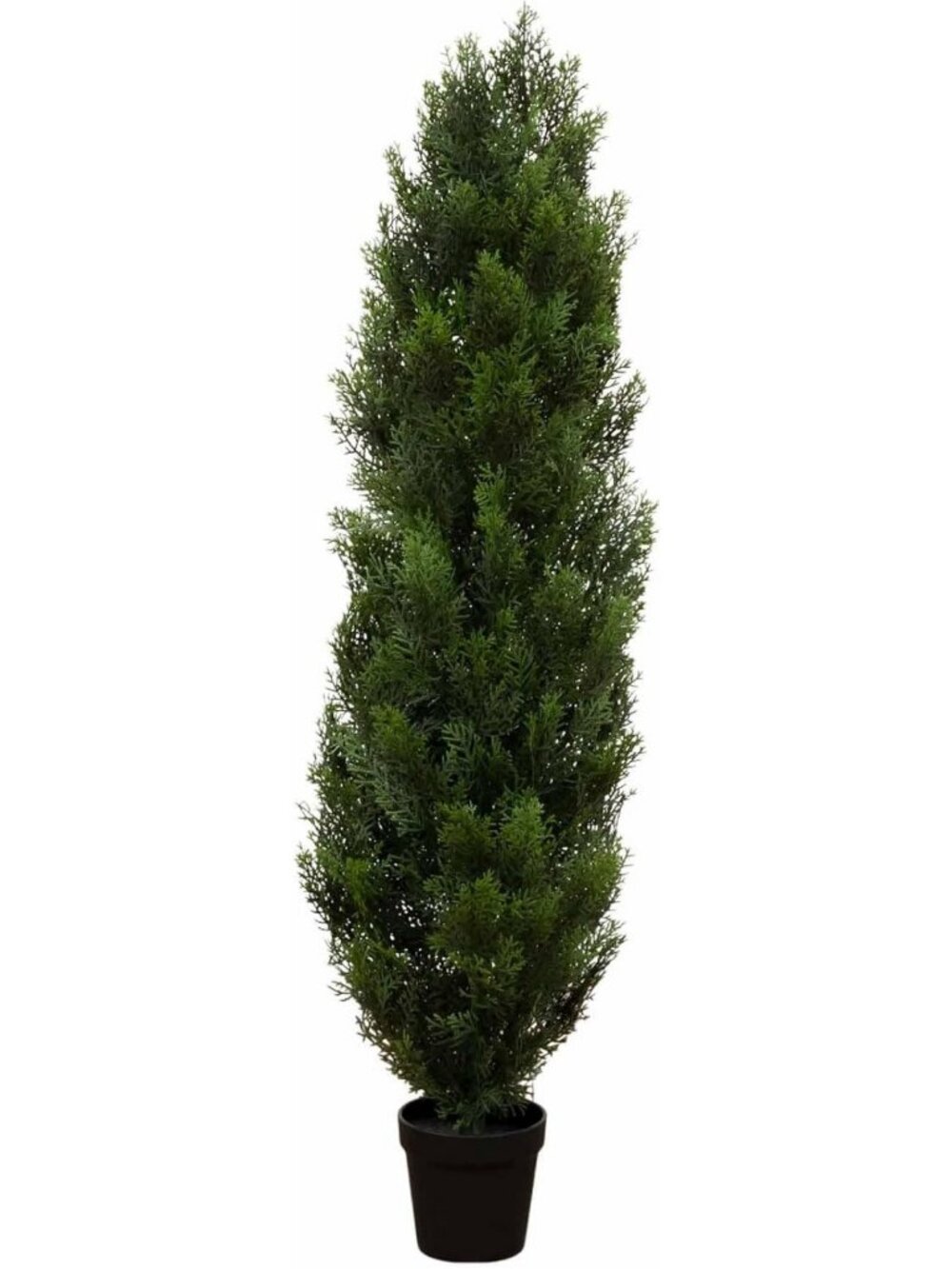 4 ft UV-Resistant Artificial Cedar Tree - Perfect Indoor/Outdoor Decor Plant